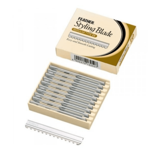 Lame per rasoio styling Feather - scatola da 10pz